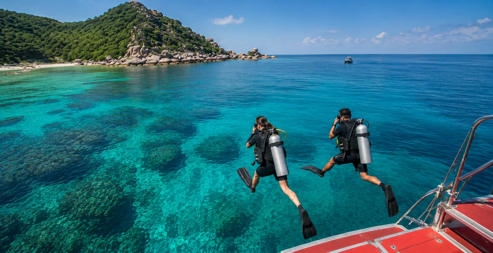 Diving around Koh Tao