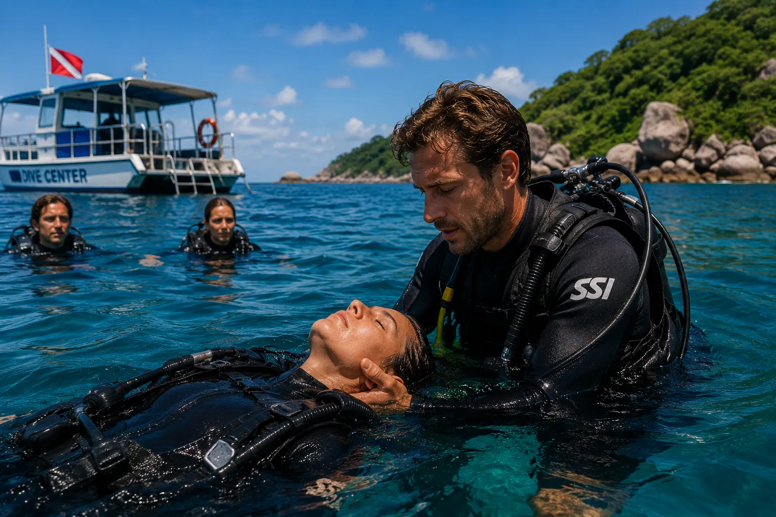 Stress and Rescue Diver Course on Koh Tao
