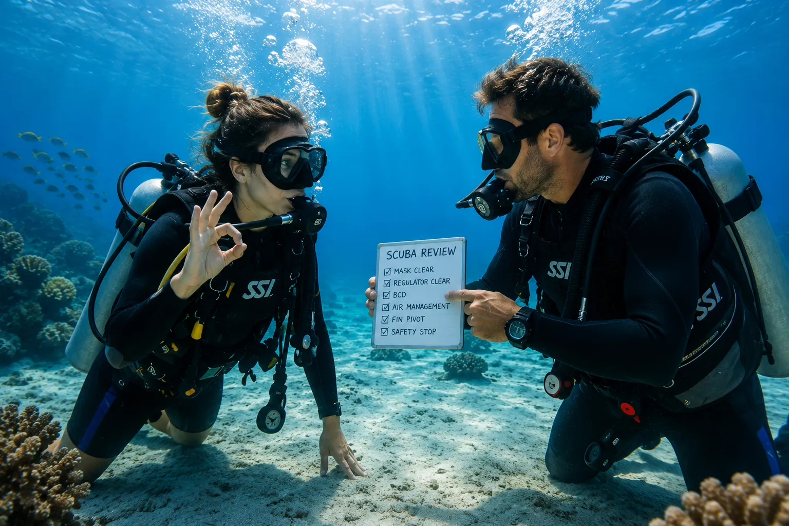 Scuba Review Auffrischungskurs auf Koh Tao