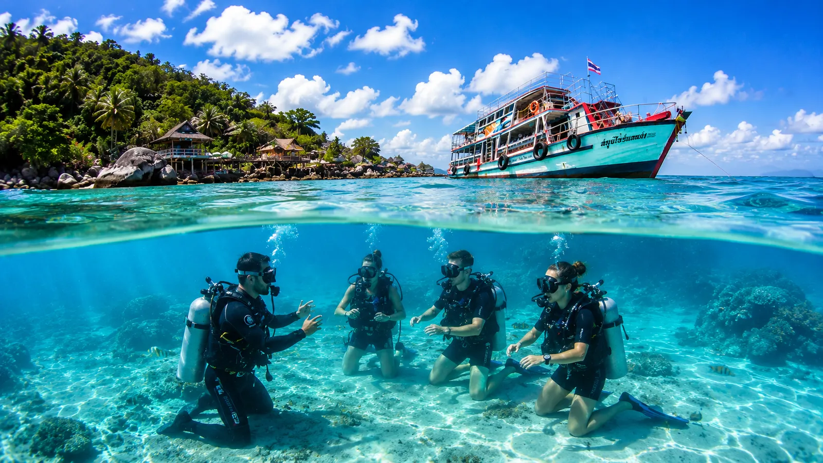 Scuba Diving on Koh Tao